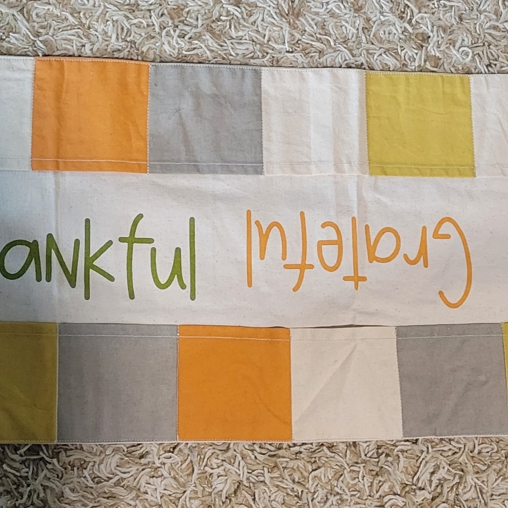 Kids Thanksgiving Table Runner
